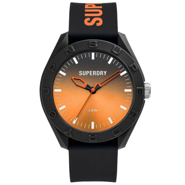 SUPERDRY SYG321BO BLACK RESIN MEN'S WATCH