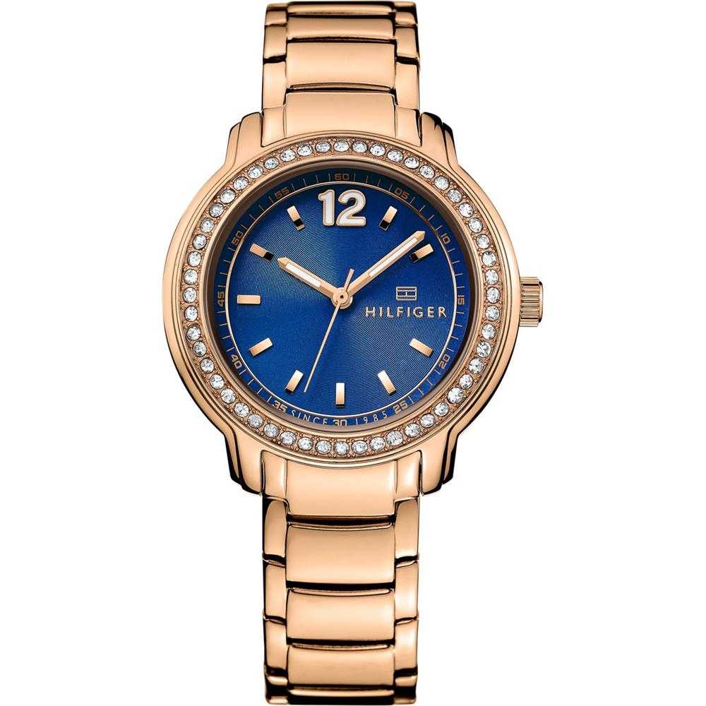 Tommy hilfiger watch hot sale gold blue